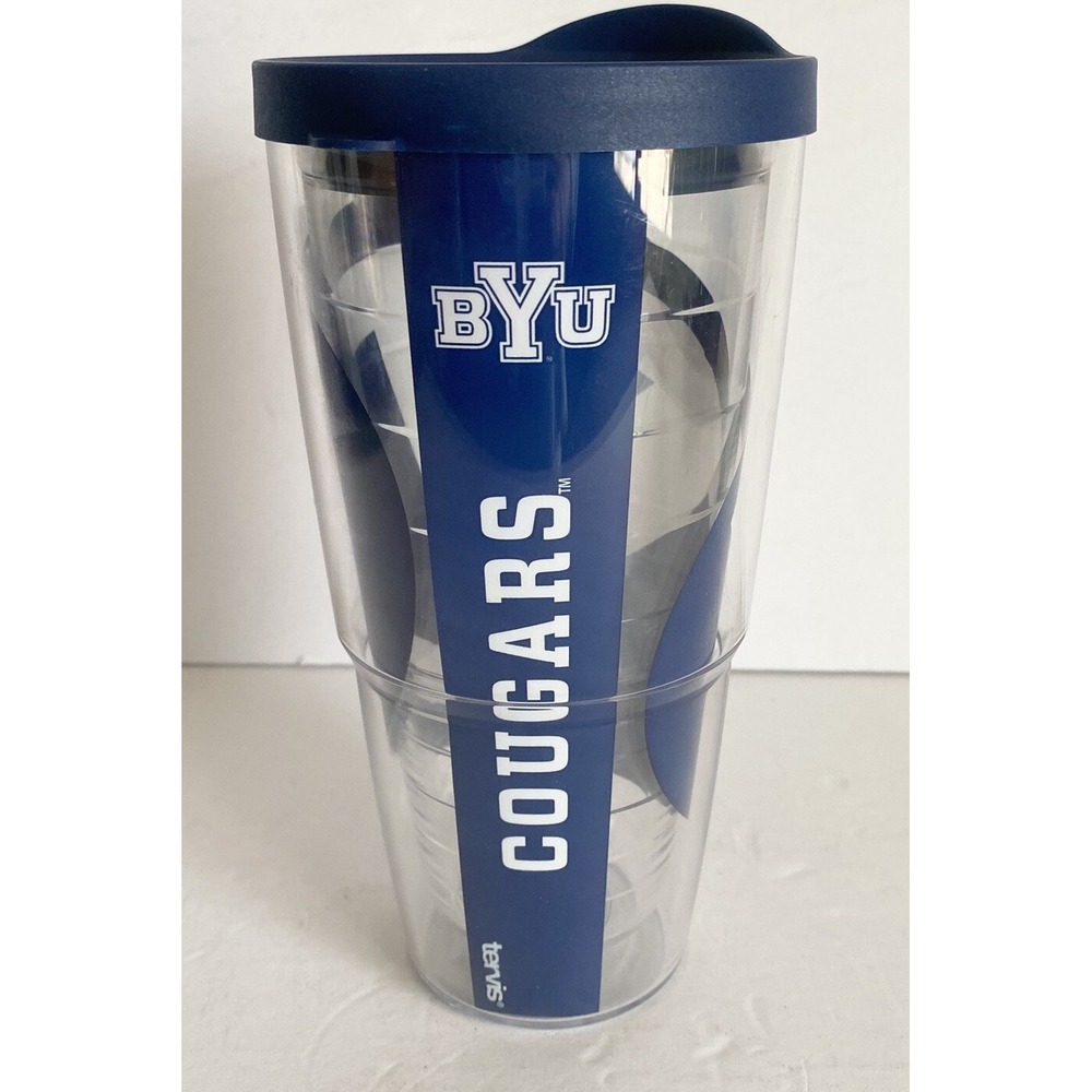 Tervis BYU Brigham Young University Cougars NCAA 24oz Travel Tumbler Cup Lid